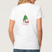 Happy Christmas T-shirt (Achterkant)
