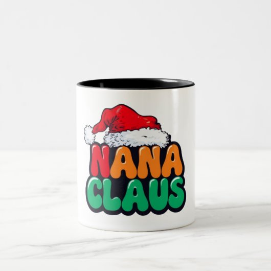 Happy Christmas Two-Tone Coffee Mok (Center)