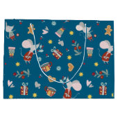 Happy Christmouse Groot Cadeauzakje (Achterkant)