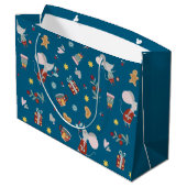 Happy Christmouse Groot Cadeauzakje (Achterkant Gekanteld)