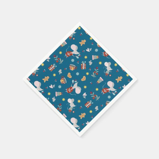 Happy Christmouse Servet (Hoek)