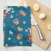 Happy Christmouse Theedoek (Quarter Fold)