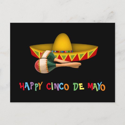Happy Cinco de Mayo Briefkaart (Voorkant)