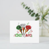 Happy Cinco de Mayo Briefkaart (Staand voorkant)
