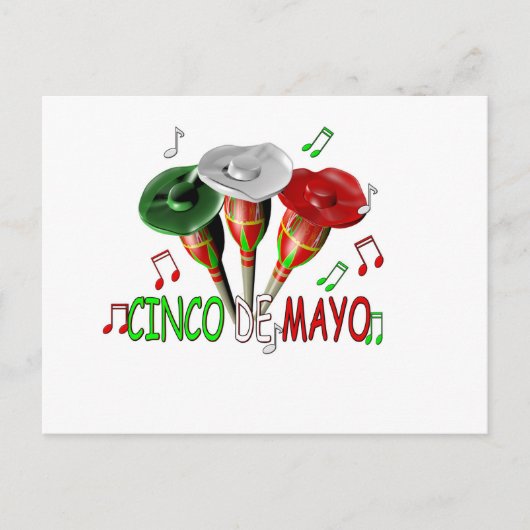 Happy Cinco de Mayo Briefkaart (Voorkant)