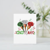 Happy Cinco de Mayo Briefkaart (Staand voorkant)