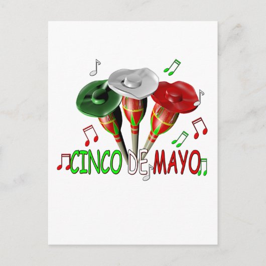 Happy Cinco de Mayo Briefkaart (Voorkant)