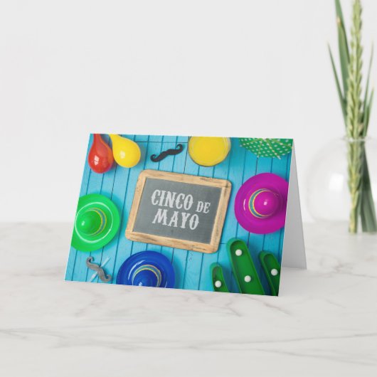 Happy Cinco de Mayo Day Cinco de Mayo Day Cinco de Kaart (Voorkant)