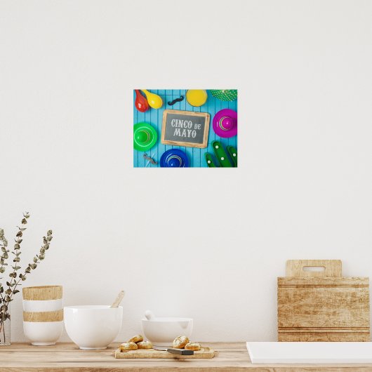 Happy Cinco de Mayo Day Cinco de Mayo Day Cinco de Poster (Keuken)