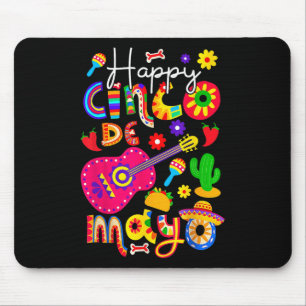 Happy Cinco De Mayo Fiesta Mexicaanse partij 5 De Muismat