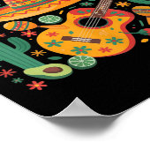 Happy Cinco De Mayo Fiesta Mexicaanse partij 5 De  Poster (Hoek)