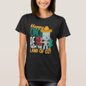 Happy Cinco de Mayo from down under T-shirt (Voorkant)