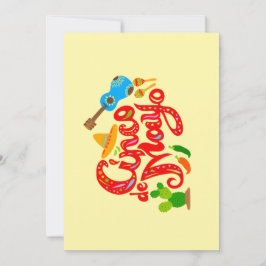 Happy Cinco de Mayo Greeting Card Feestdagenkaart