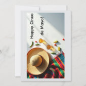 Happy Cinco de Mayo Greeting Card Feestdagenkaart (Voorkant)
