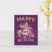Happy Cinco de Mayo Kaart (Gele Bloem)