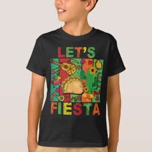 Happy Cinco de Mayo Lets Fiesta Mexican Holiday T-shirt