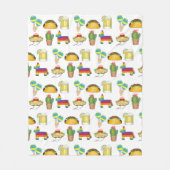 Happy Cinco de Mayo Mexican Fiesta Celebration Fleece Deken (Voorkant)