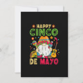 Happy Cinco De Mayo Mexican Gnome Cinco de Mayo Kaart (Voorkant)
