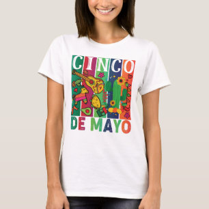 Happy Cinco de Mayo Mexican Holiday T-shirt