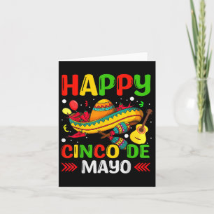 Happy Cinco De Mayo Shirt Mannen Vrouwen Mexicaans Kaart