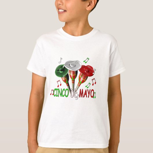 Happy Cinco de Mayo T-shirt (Voorkant)