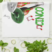 Happy Cinco de Mayo Theedoek (Gevouwen)