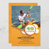 Happy Circles Fotouitnodiging Kaart (Voorkant / Achterkant)