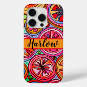 Happy Circles telefoonhoesje Case-Mate iPhone Case (Achterkant)