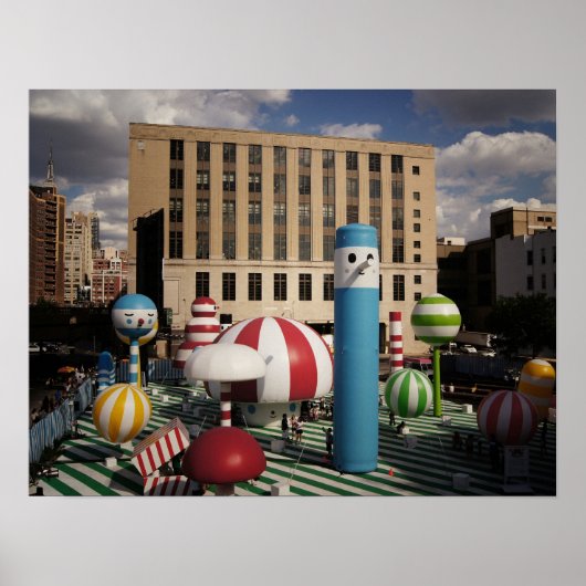 Happy City, medium Poster (Voorkant)