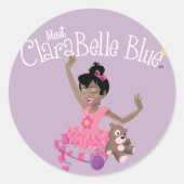 Happy ClaraBelle Sticker (Voorkant)