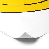 Happy Classic Face Poster (Hoek)