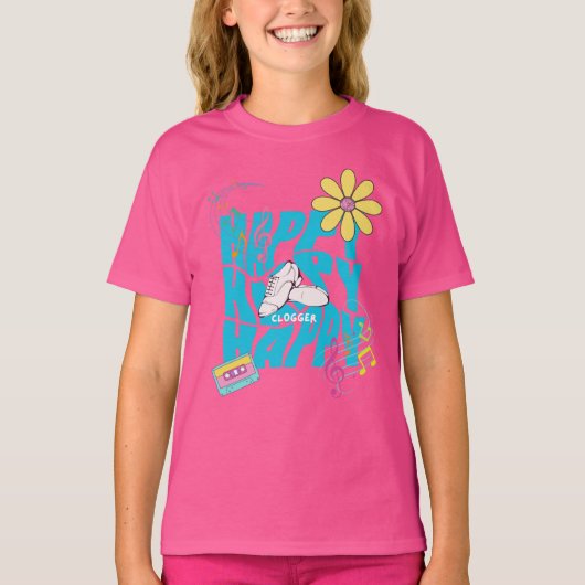 Happy Clogger T-shirt (Voorkant)