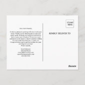 Happy Closing Day Home Verkoper Onroerend goed Briefkaart (Achterkant)