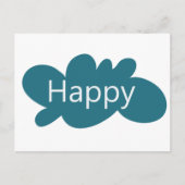 Happy Cloud Briefkaart (Voorkant)