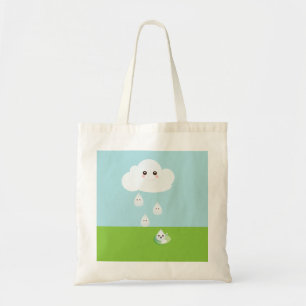 Happy Cloud Canvas Bag Tote Bag