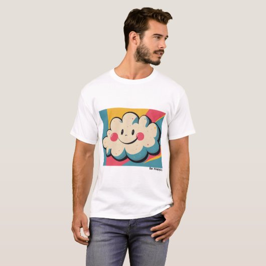 Happy Cloud T-shirt (Voorkant volledig)