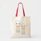 Happy Clouds Tote Bag (Voorkant)