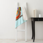 Happy Clown Baby Sherpa Blanket -  Sherpa Deken (In situ)