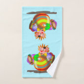Happy Clown badhanddoek set -  Bad Handdoek (Handdoek)