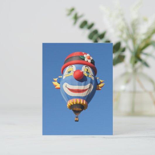 Happy Clown Briefkaart (Staand voorkant)