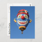 Happy Clown Briefkaart (Voorkant / Achterkant)