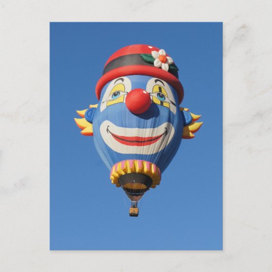 Happy Clown Briefkaart (Voorkant)