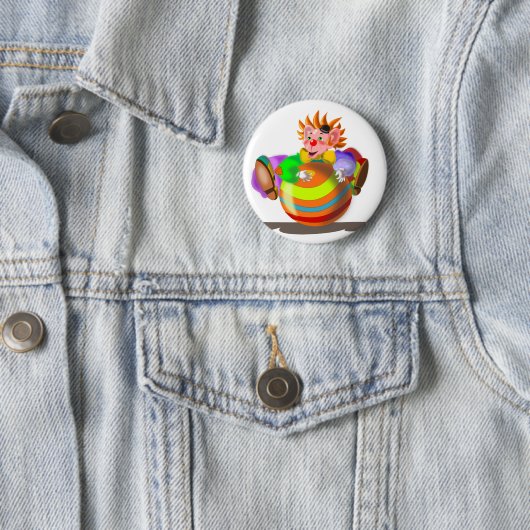 Happy Clown Button (In situ)