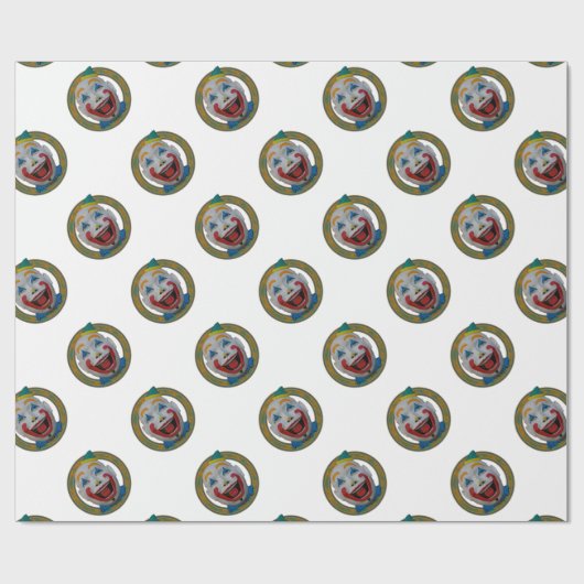Happy Clown Cadeaupapier (Vlak)