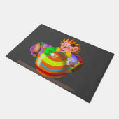 Happy Clown Doormat Deurmat (Schuin)