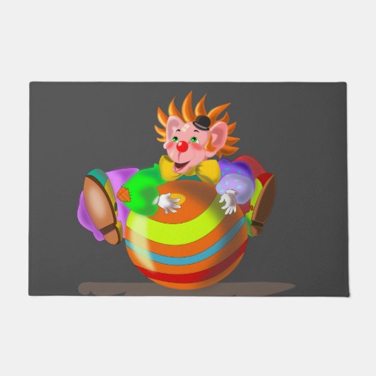 Happy Clown Doormat Deurmat (Voorkant)