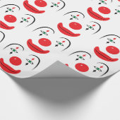 Happy Clown Face Cadeaupapier (Hoek)