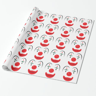 Happy Clown Face Cadeaupapier