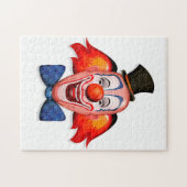 Happy Clown Face Legpuzzel (Horizontaal)