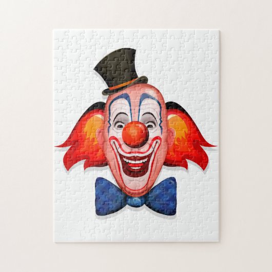 Happy Clown Face Legpuzzel (Verticaal)